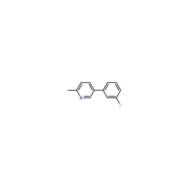 Ak Scientific 5-(3-Fluorophenyl)-2-methylpyridine (10g), CAS 713143-67-0 1071AC-10g - main