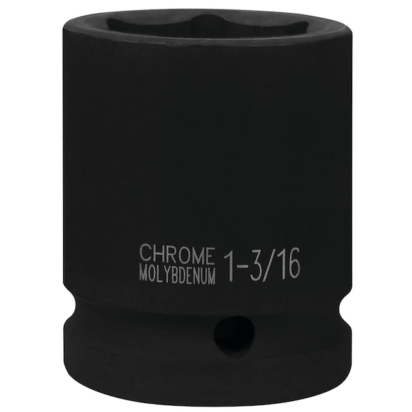 Performance Tool 3/4 in. Dr. Impact Socket, 6pt, 1-3/16 in., CrMo Steel M740-38 - main