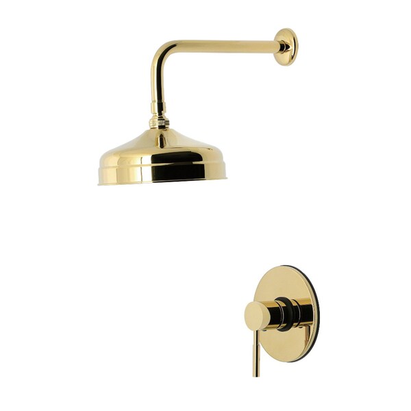 Kingston Brass Single-Handle Pressure Balanced Shower Faucet, Polished Brass KB6332DLSO - main