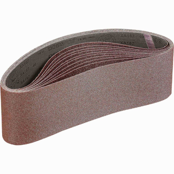 Grizzly 6" x 48" A/O Sanding Belt 60 Grit, 10PK H3515 - main