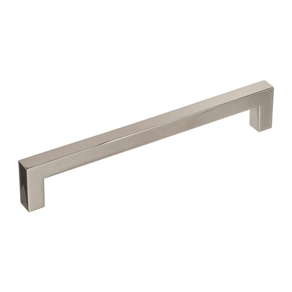 Amerock Monument 6-5/16 inch (160mm) Center-to-Center Polished Nickel Cabinet Pull, 10PK 10VMP36572PN - main