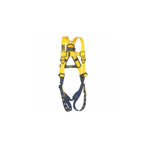 Dbi-Sala Delta, Vest Safety Harness, Back D-Ring, Yellow/Navy, 2X-Large 098-1101253 - main