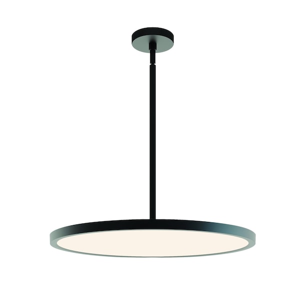 Afx Edge Round - LED Pendant - 20in W - 120-277V - Black EGRP20LAJUDBK - main
