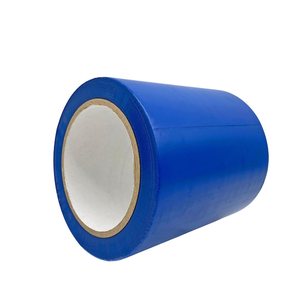 Wod Tape PVC, Dark Blue, 5 inch (120mm) W., 6 mil Thickness, 8 PK WOD VTC366-05000-8-36-DBL - main