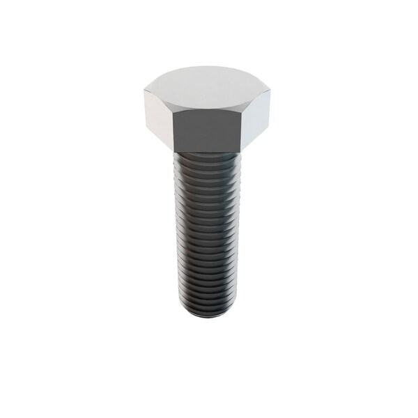 Zoro Select 18-8, 3/4"-10 Hex Head Cap Screw, Plain Stainless Steel, 2-1/2 in L MS35307-489D - main