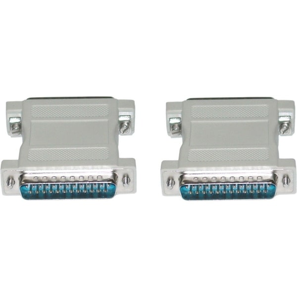 Cable Wholesale DB25 Coupler / Gender Changer, DB25 Male to DB25 Male 30D3-21100 - main