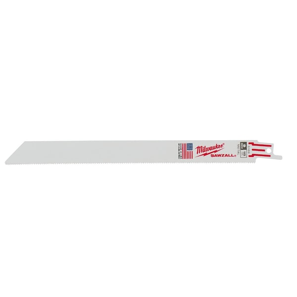 Milwaukee Tool Reciprocating Saw Blade, 9 in x 18 TPI 48-01-7188 - main