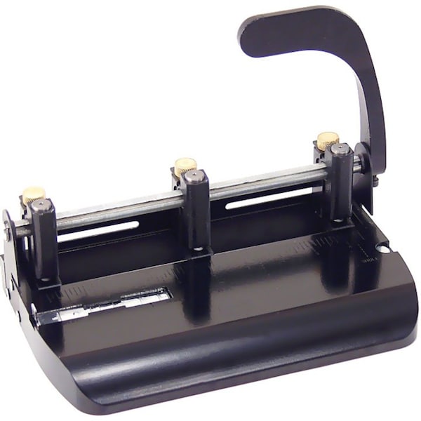 Oic Lever Handle HeavyDuty 23Hole Punch, Black OIC90078 - main