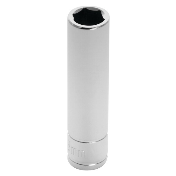 Performance Tool 1/4 In Dr. Deep Socket 8Mm Socket Dp 8Mm, W36408 W36408 - main
