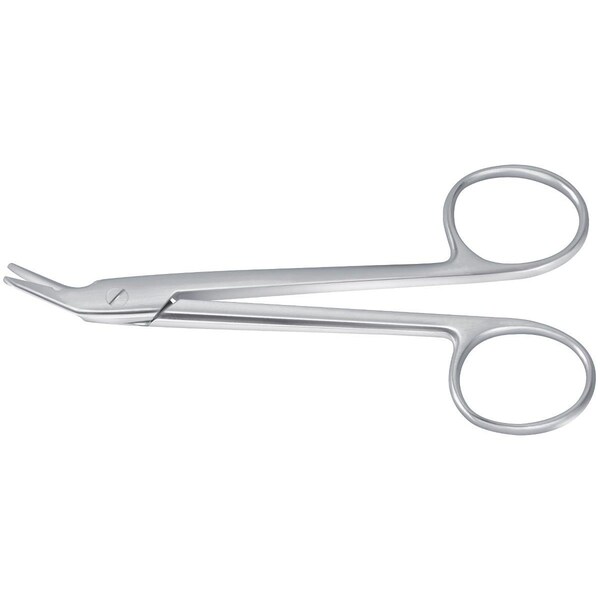 Medline Universal Wire Cutting Scissors, Angled, Serrated, 4.75in (12.1 cm) MDS0883112 - main