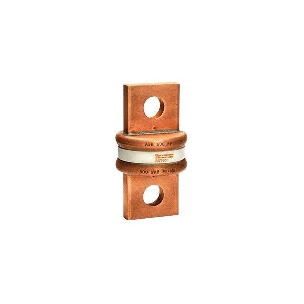 Ferraz Shawmut 1.62in x 3.06in, 300 VAC/160 VDC, 600 A, 200 kA AC/50 kA DC Interrupt, GMG Body, Copper Blade A3T600 - main