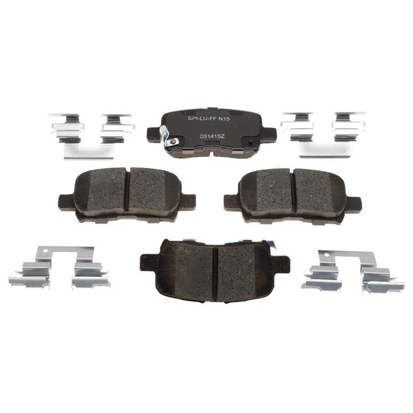 Rm Brakes 2001-2006 Acura MDX Brake Pad Set R53-MGD865CH - main