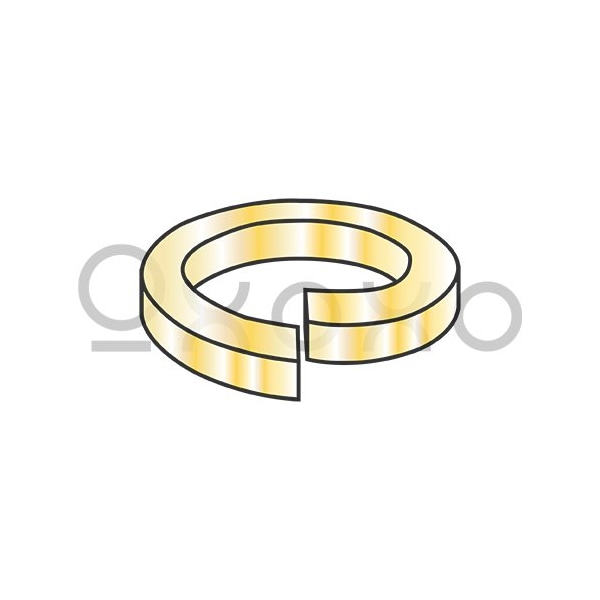 Oxoxo 8 MS35338, Military Split Lock Washer CAD II per QQ-P-416 Type 2 Class 2, 5000PK 588421 - main