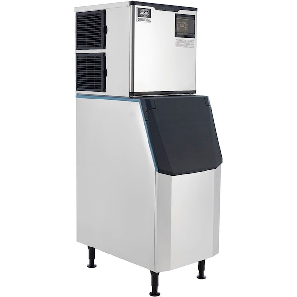 Global Industrial Nexel Modular Ice Machine with Storage Bin, Air Cooled, 420 lbs Production/24 Hours 243320 - main