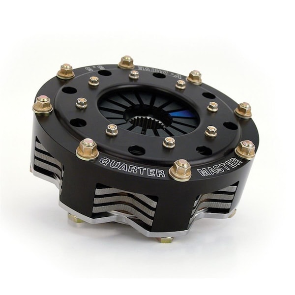 Bookazine V-Drive Button Style Clutch Assembly - 5.5 in. - 3 Disc - 1.15 in. x 26 Spline - Chevy - 6.97 lbs TI1388128 - main
