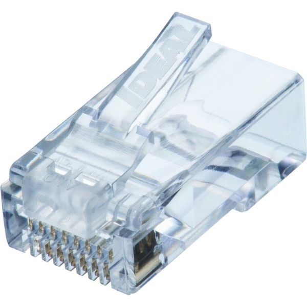 Ideal Cat6 Feedthru Mod Plug 100/Jar, PK100 85-377J - main
