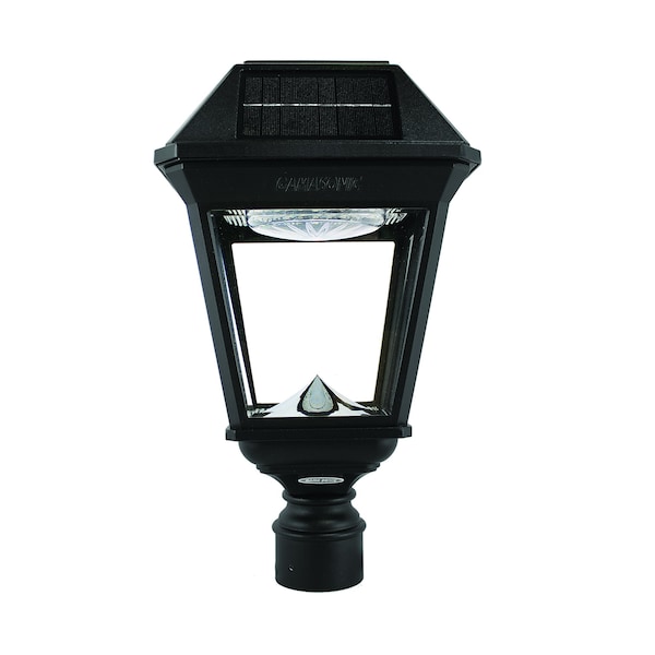 Gama Sonic Imperial III Commercial Solar Post Light with Dual Color Temperature and 3 in. Fitter 97K012 - main