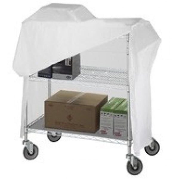 Cool Kitchen UC1836-CVRKIT 18 x 36 x 42 in. Nylon Utility Cart Cover Kit - white CO1137874 - main