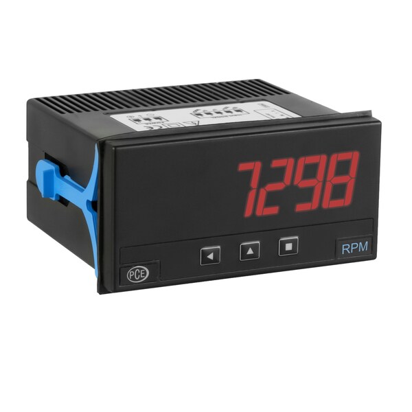 Pce Instruments Panel indicator for voltage monitoring, supports 0-10 V input with bright digital display PCE-DPD-P1 - main