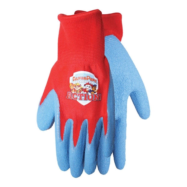 Grillgear Nickelodeon Kids Polyester Gardening Gloves - Red, 6PK GR3303498 - main