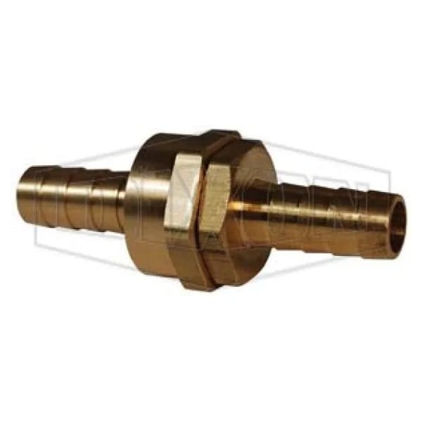 Dixon Machined Short Shank Coupling, 3/4 x 1/2 in Nominal, NPSM x Hose End Style, 3-11/32 in L, Domestic BS406 - main