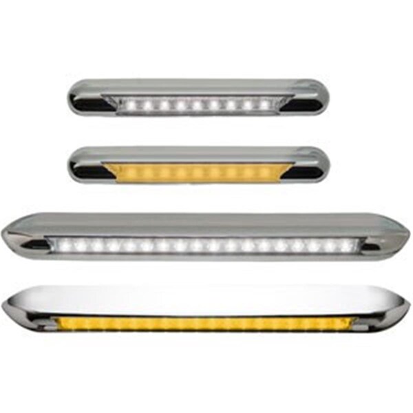 Optronics 16 in. 12V LED Awning Lights for Surface Mount, White O24-ILL71CBAWN - main