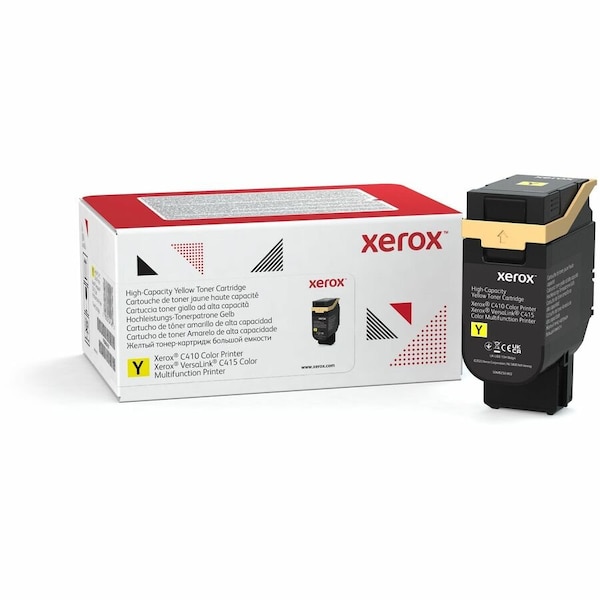 Xerox GENUINE YELLOW HIGH CAPACITY TONER CARTRIDGE FOR THE C410 USE & RET 006R04688 - main