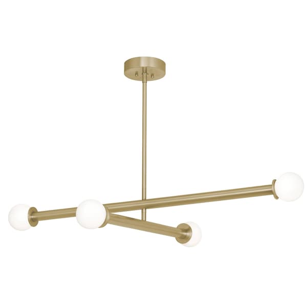 Afx Lane - LED Pendant - Light Antique Brass LANP36LAJUDLB - main
