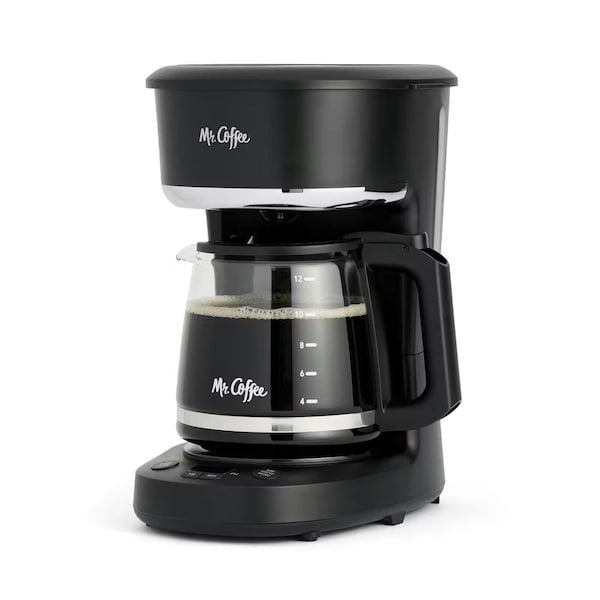 Mr. Coffee Programmable Coffee Maker, 12 Cups, Black 2211806 - main