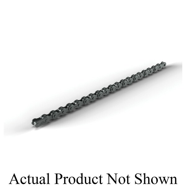 Hkk Chain Riveted Standard Roller chain, 100 ft OAL, 1/2 P, 0.306 Dia x 1/4 in W Roller, Alloy Steel RC041R1C - main