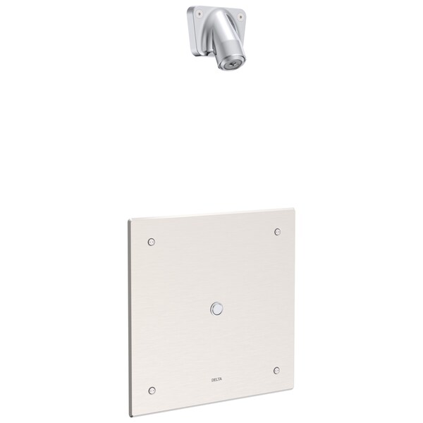 Delta Commercial 860T Electronic Shower Trim With Push Button Activator- Hardwire In Chrome 860T168 - main