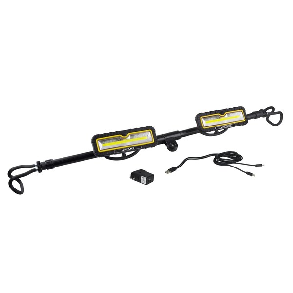 Alert Reel Mfg ProLite Professional Grade Twin LED, Rechargeable 2400 Lumen Hood Light, IP54 Water-Resistant LHR5200 - main