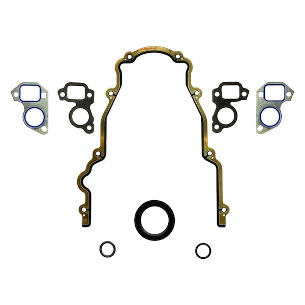 Bookazine TCS 45993 Rubber & Aluminium Timing Cover Gasket Set for 1997-2007 GM LS Series TI3617100 - main