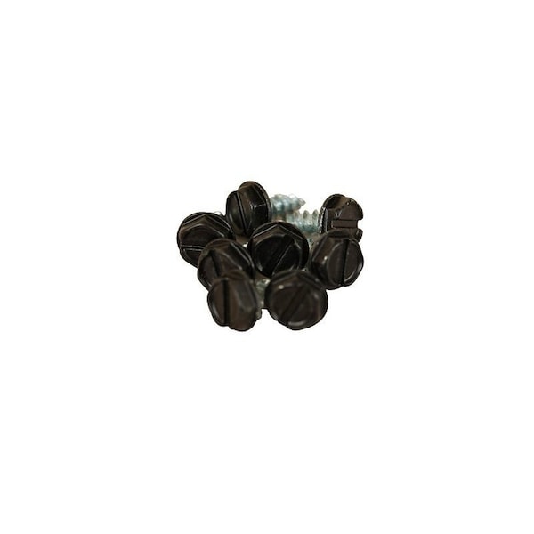 Amerimax Home Products Sheet Metal Screw, #8 Thread, 3/8 in L, Coarse Thread, Hex Washer/Phillips Head, Slotted Drive, 8PK 85354025PK - main