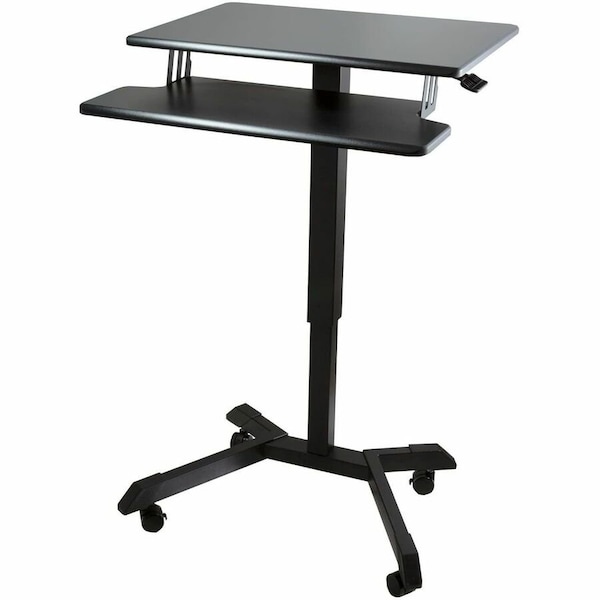 Victor Standing Desk, Wood, Black, Manual, 11 lb DC550 - main