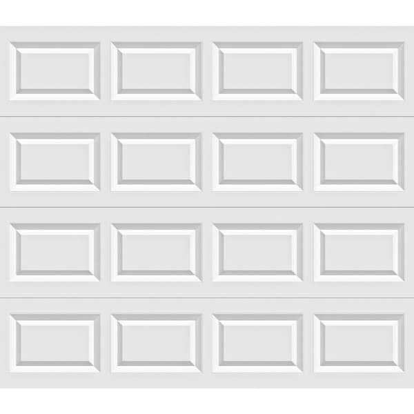 Holmes Bronze Series 9 ' Wx7 ' H Wht Steel Garage Door w/EZ-Set Torsion Spring A632525 - main