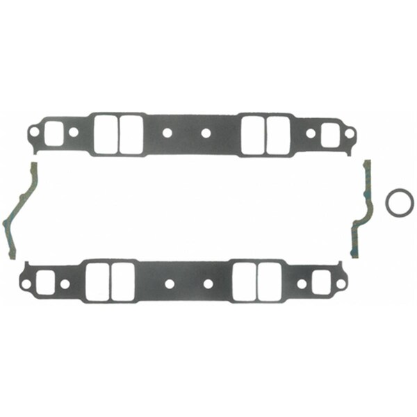 Fel-Pro 1266 0.120 in. Intake Manifold Gasket with Medium Race Port for 19551957 Small Block Chevrolet V8 FEL1266 - main