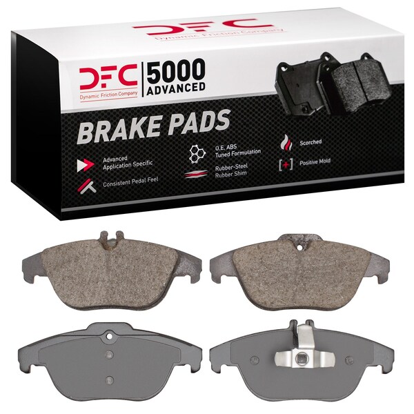 Dynamic Friction Co DFC 5000 Advanced Brake Pads - Ceramic 1551-1341-00 - main