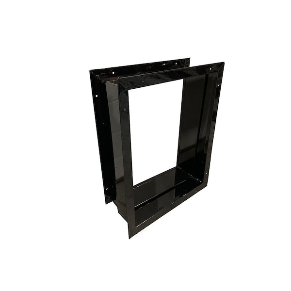K9 Kennel Store Telescoping Wall Entry Pet Door Metal Insert Door Not Included WMDES-14-19 - main