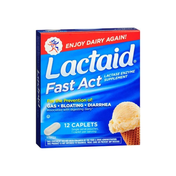 Lactaid Fast Acting Caplets 00450091012 - main