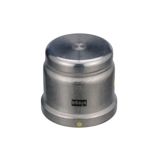 Viega MegaPressG cap P 4 carbon steel zinc-nickel coating 28870 - main