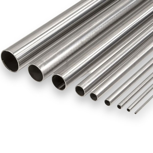 Online Metal Supply 3-1/2 in OD, 0.049 in Wall, 3.402 in ID, 72 in long, 304 Stainless Steel Round Tube, Welded 304WRTMF3.5W0.049721 - main