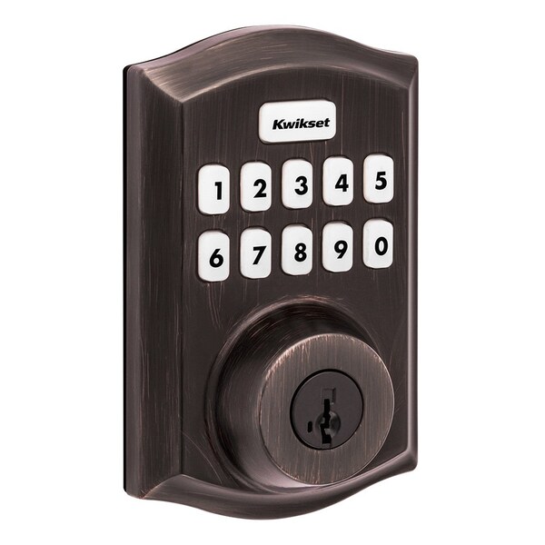 Kwikset Keypad Deadbolts Venetian Bronze HC620TRLZW700LR-11PS - main