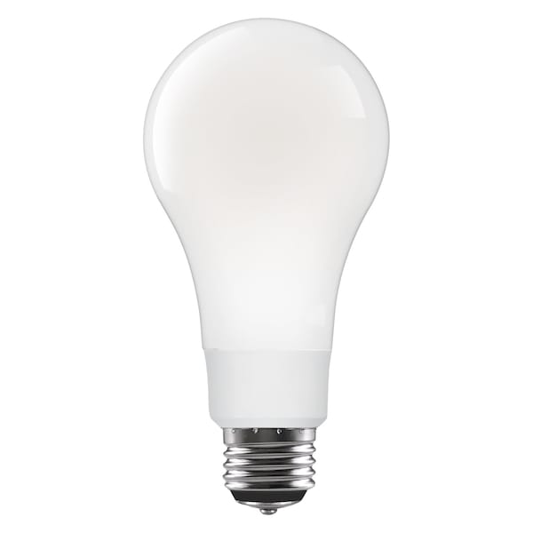 Ledvance/ Sylvania LED A21 3 way, 6, 5W, 90CRI, 600 Lumen, 5000K, 15000 Life, E26Medium, FROSTED LED13.5A213WAYO950F13YTL - main