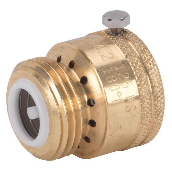 Homewerks 3/4 in. MHT X 3/4 in. FHT Brass Vacuum Breaker 189-3-34 - main