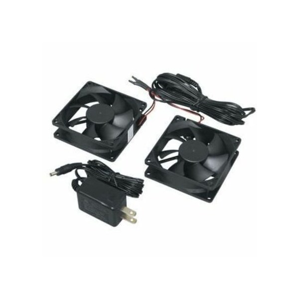 Middle Atlantic DC Fan Kit for MFR Series Rack - 50CFM, 3in DC Fans MFR-FANKIT-2 - main