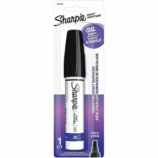 Sharpie Liquid Paint Marker, Black, Metal 35241PP - main