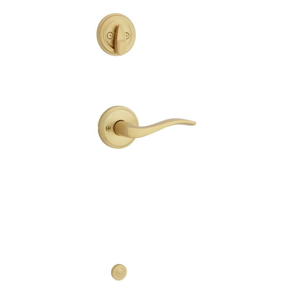 Kwikset Left Hand Sedona Lever Interior Single Cylinder Handleset Trim for Both 800 and 687 Series 966SELLH-4.UNIV - main
