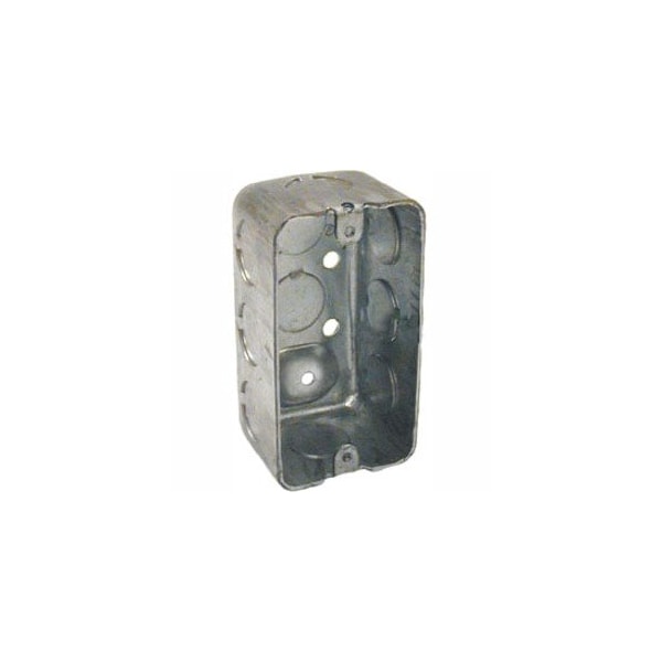 Raco Electrical Box, 13 cu in, Handy Box Type, 1 Gang, Steel, Rectangular Shape 8660 - main