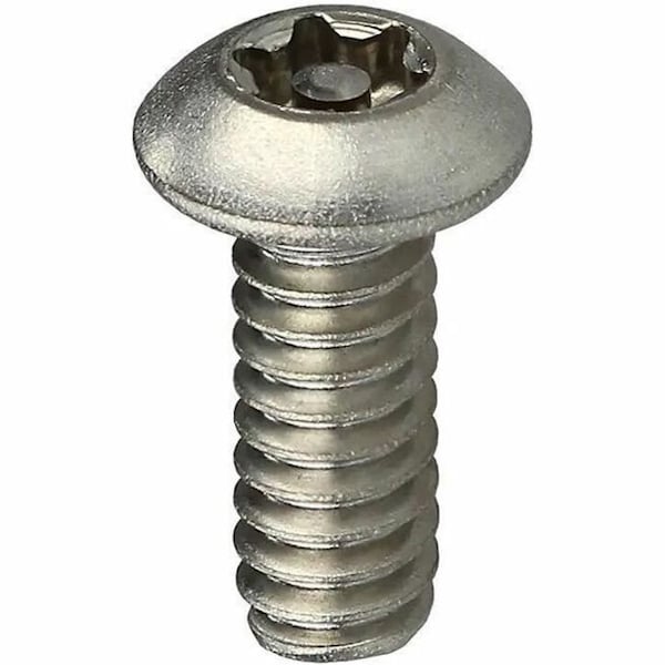 Dottie #6-32 x 1-1/2 in Tamper-Resistant Torx Button Machine Screw, 18-8 Stainless Steel, 100 PK T632112TB - main